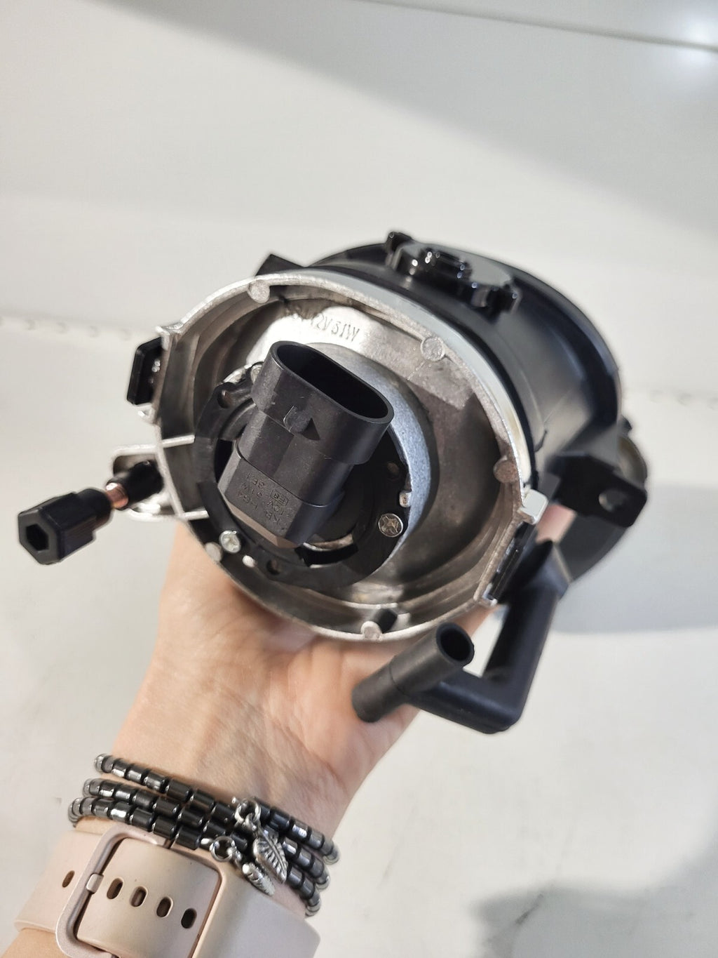 BMW E46 E39 M-pack black fog lights, left, right 63177894017 63177894018 1223688