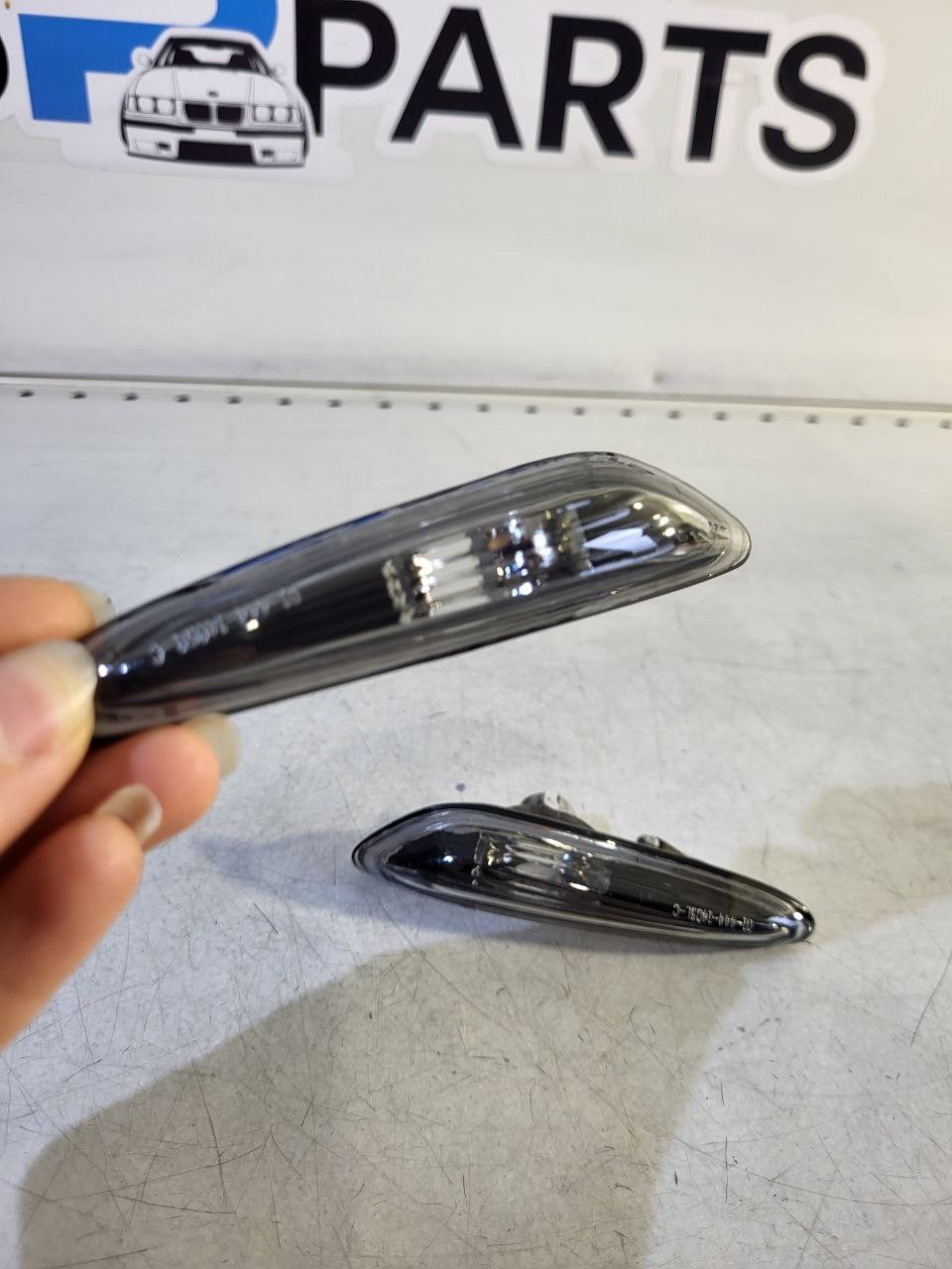 BMW E46 X3 E83 Side Indicators Clear Black DIEDERICHS S46KNS 63137165916 \915