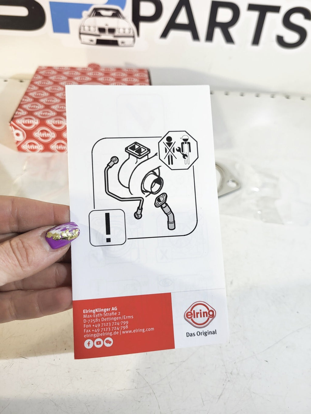 BMW E36 E46 E34 E39 E38 E65 X5E53 Set of Gaskets for the Turbine