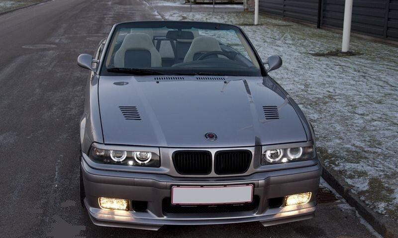 BMW E36 Frontspoiler lip set GT look for M-Technik/M3 frontspoiler FLGT36