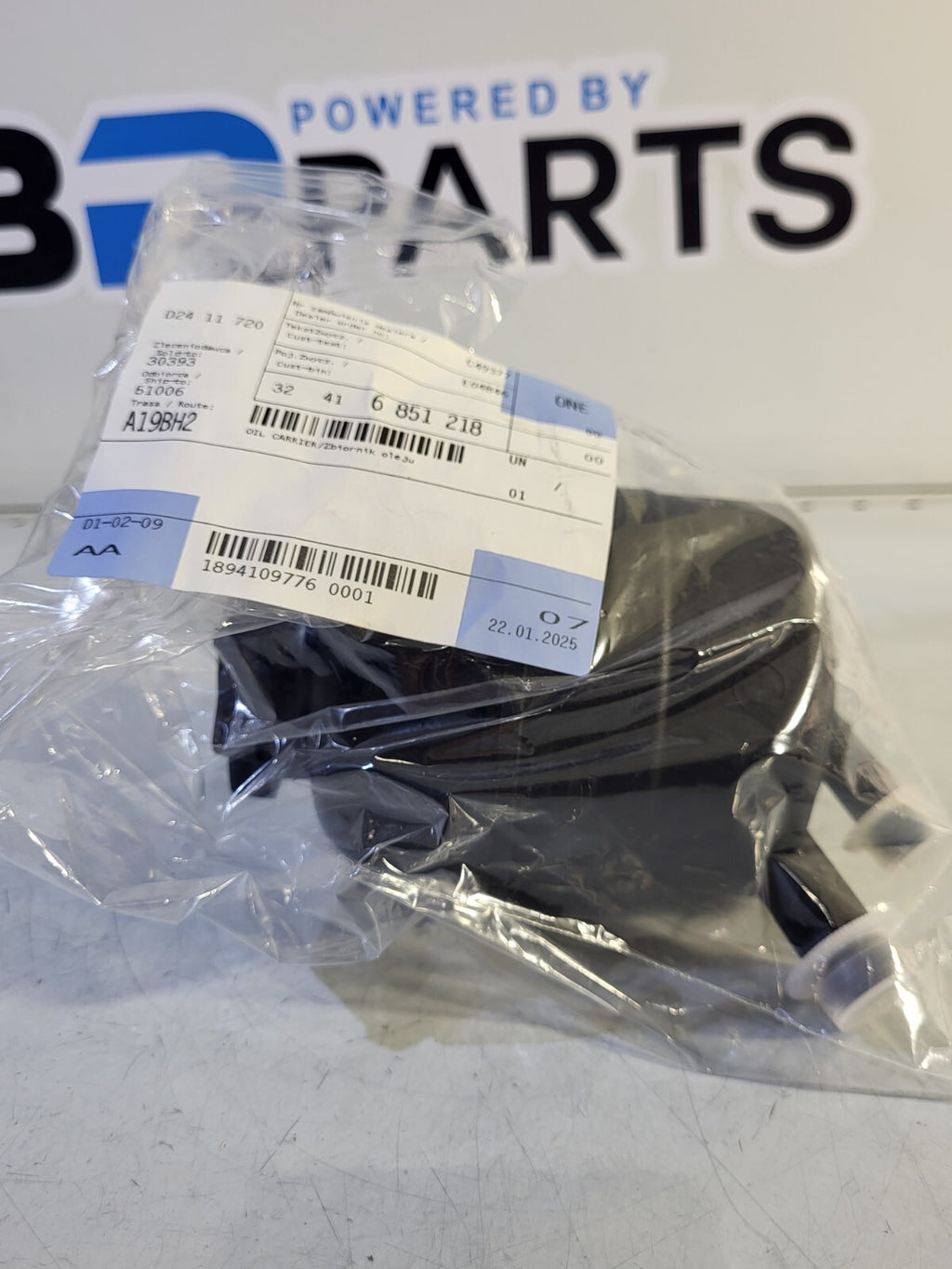 BMW E81 E87 E90 E93 Oil carrier 32416851218