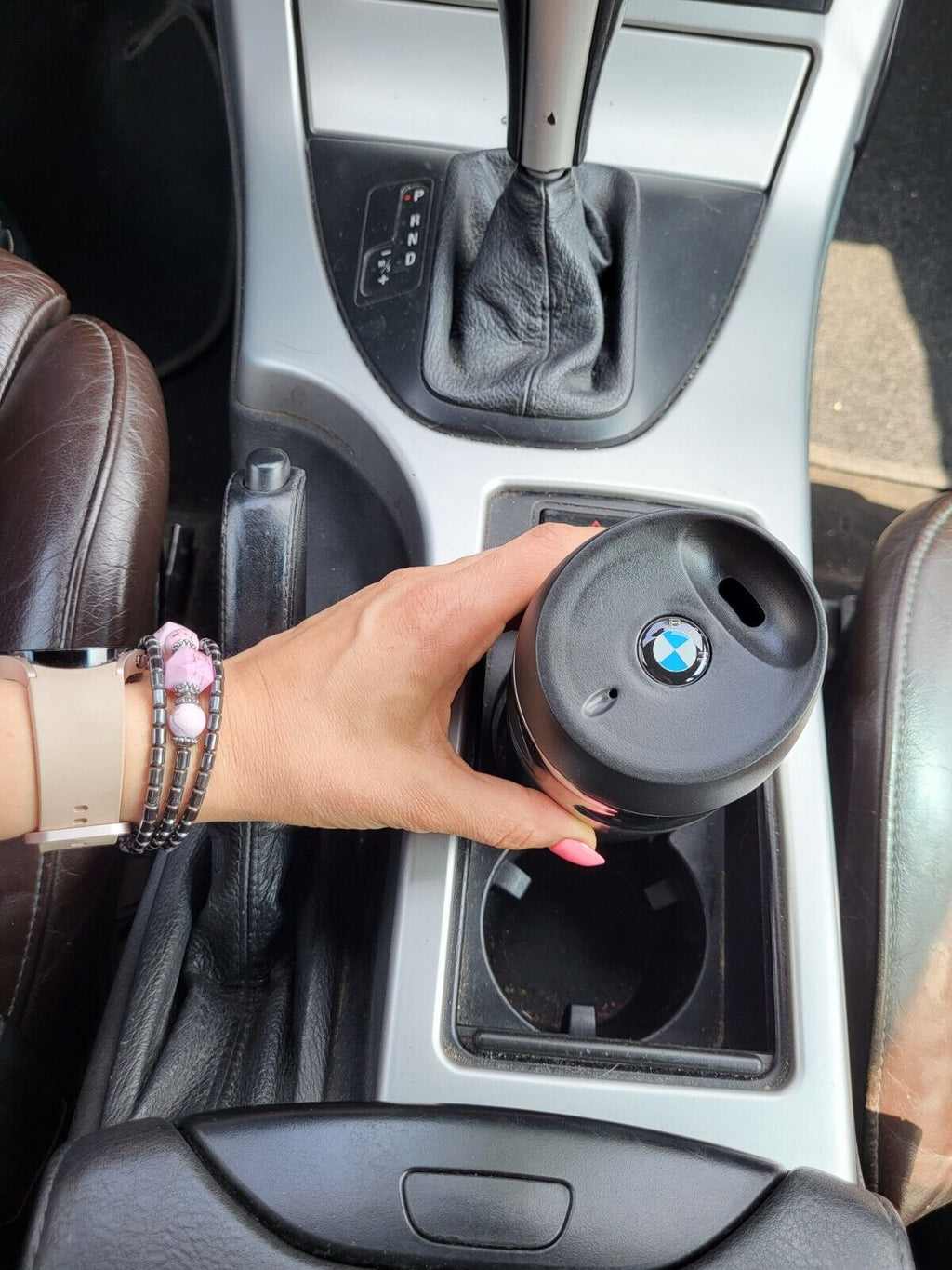 BMW genuine Insulated thermo mug SILVER/BLACK 80562211967