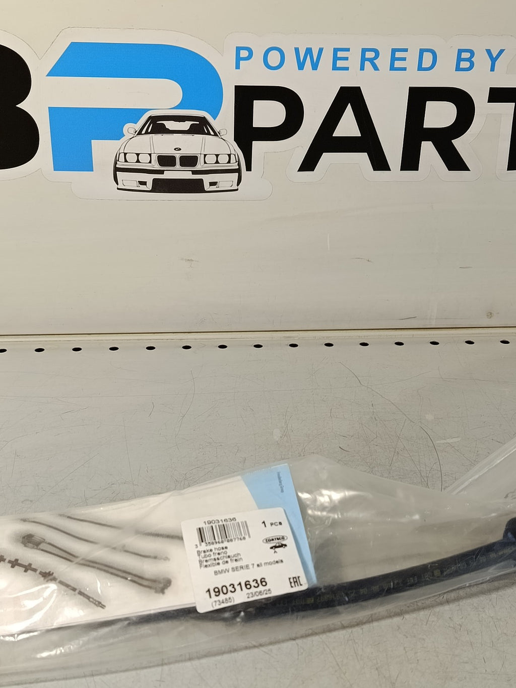 BMW E65 730d Brake hose front 34326753610 CORTECO 19031636