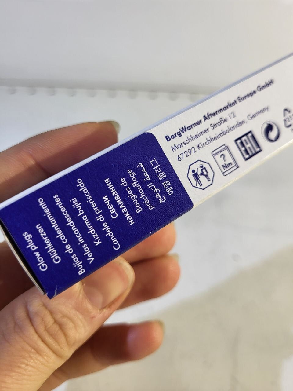 BMW E60 E46 E90 E87 X5E53 BorgWarner(BERU) GE102 Glow plug 6 psc SET 12237786869