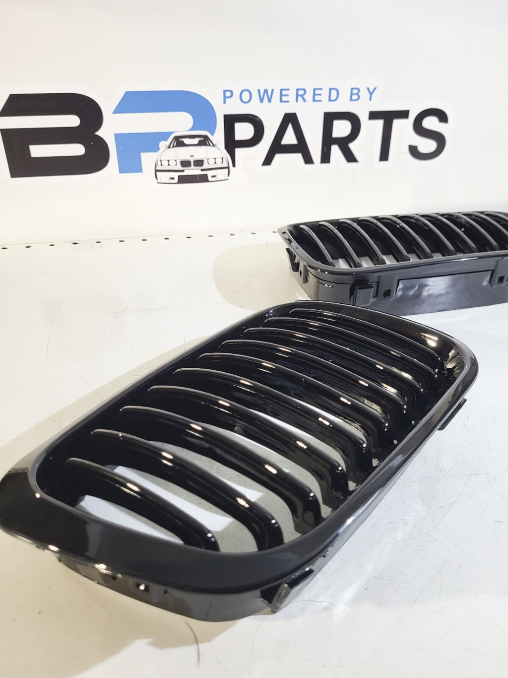 BMW E46 pre-facelift sedan front grille high gloss black, not oem
