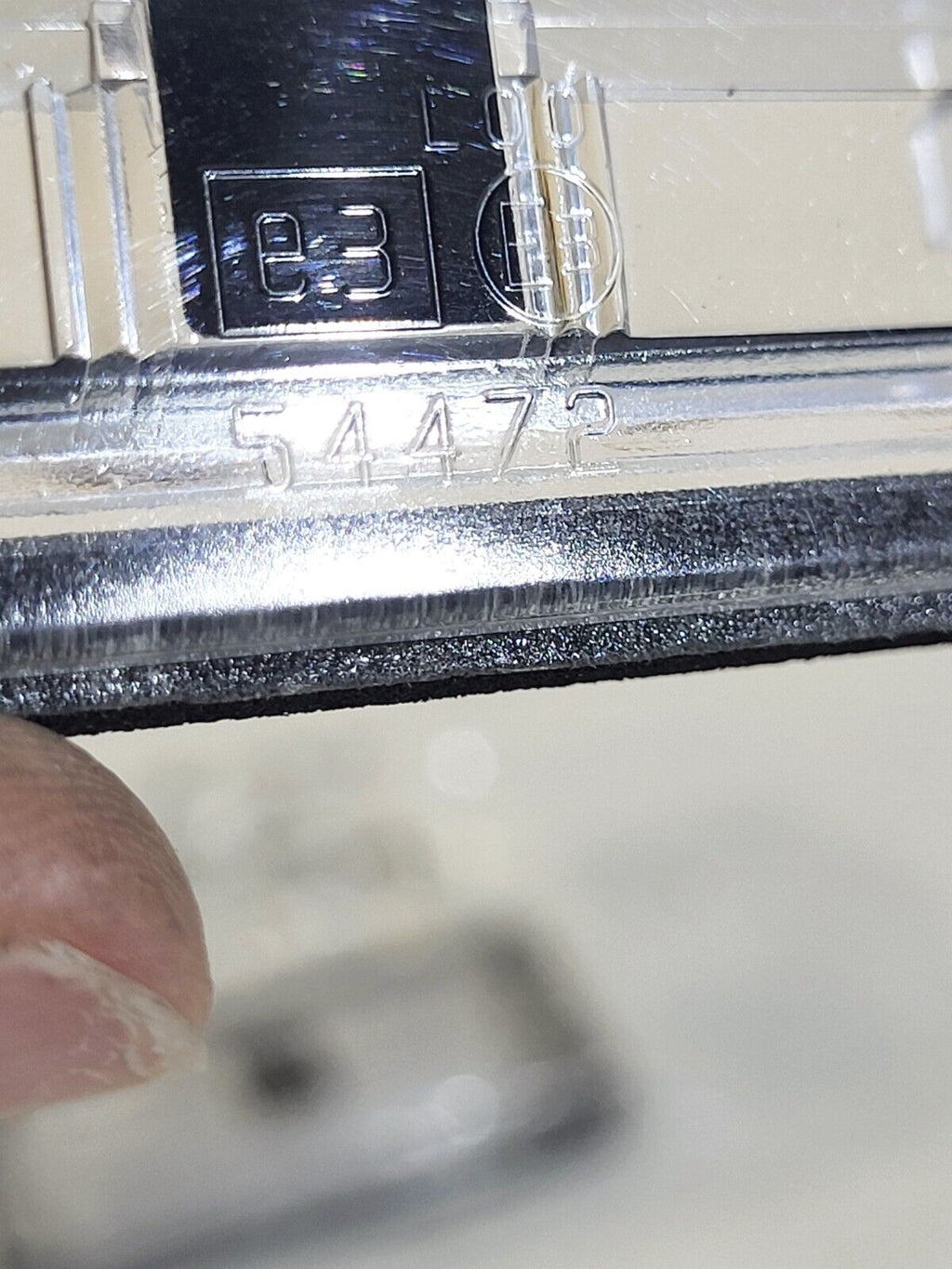 BMW E46 Lens f registration plate illumination 1 pc 51138236269