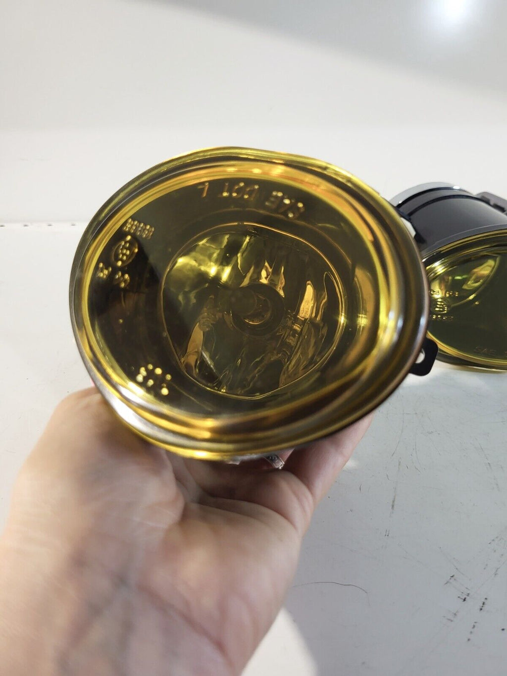 BMW E46 E39 M-pack yellow fog lights, left, right 63177894017 63177894018