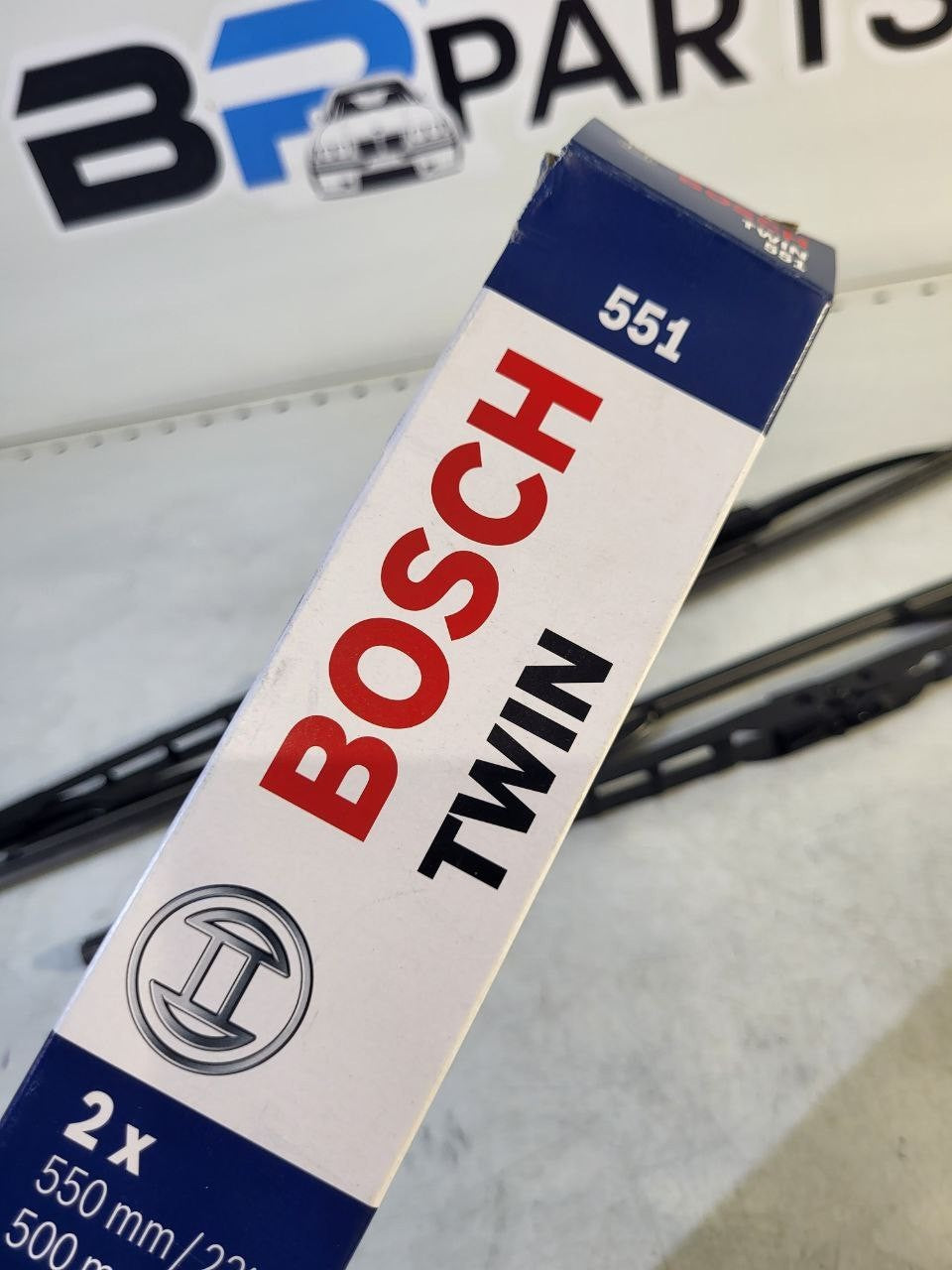 Bosch 3397118422 Wiper Blades Set 550/500mm BMW 61610443590 61610421840 Front