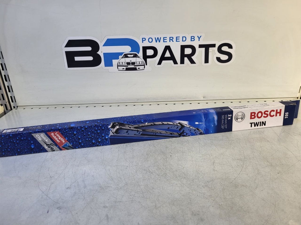 Bosch 3397118422 Wiper Blades Set 550/500mm BMW 61610443590 61610421840 Front