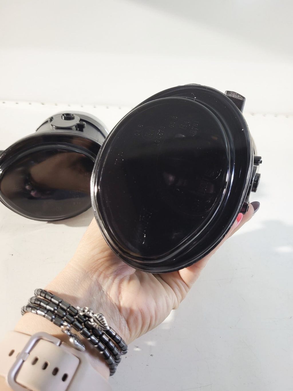 BMW E46 E39 M-pack black fog lights, left, right 63177894017 63177894018 1223688