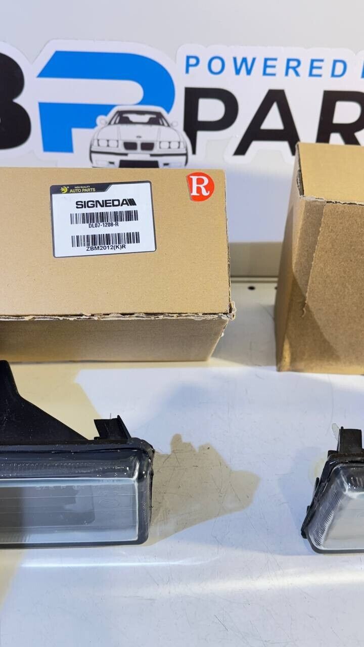 BMW E38 Fog Lights, Left + Right 63178352023 63178352024 ZBM2012(K)R ZBM2012(K)L