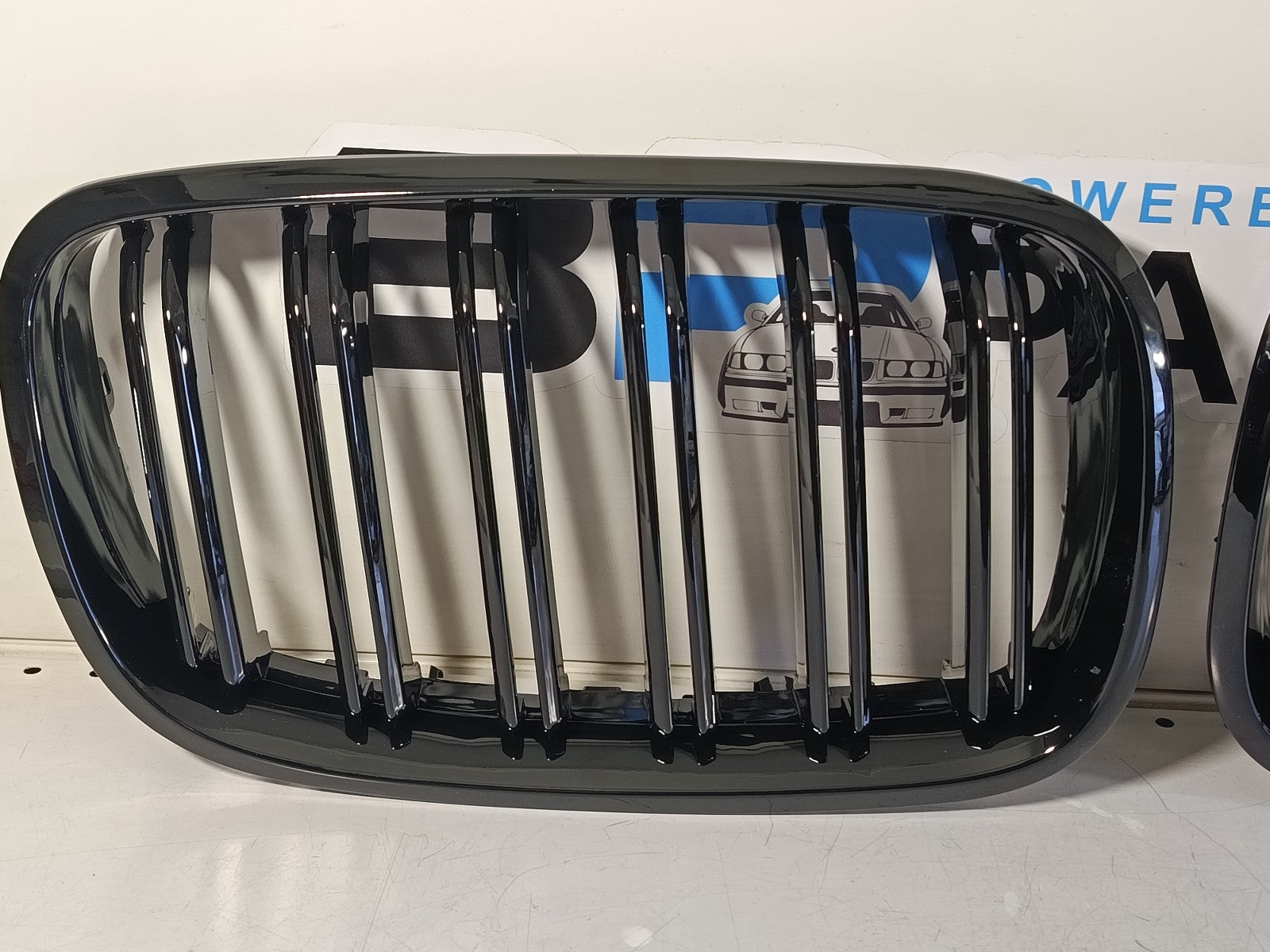 BMW E70 Kidney set high gloss black 51137157687 51137157688 NSX5X6HGDG