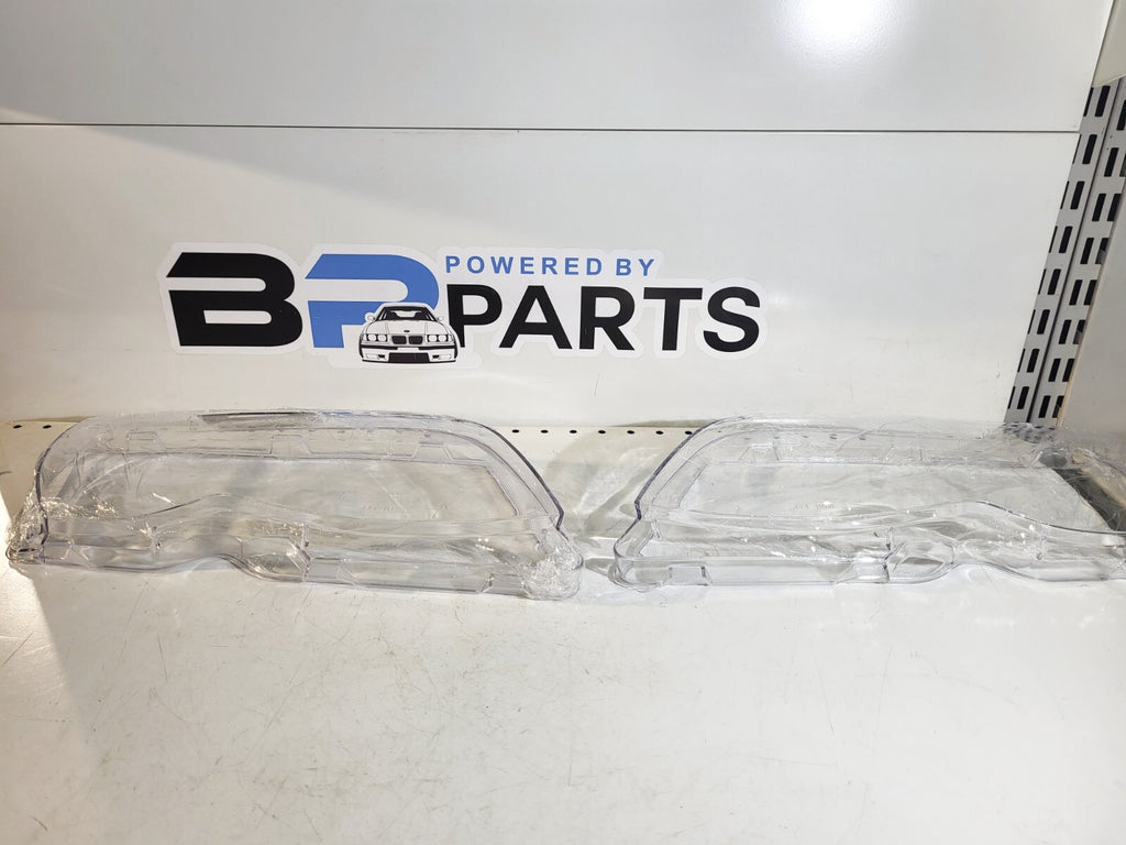 BMW E46 Facelift headlights plastic cover, right, left, set of 2