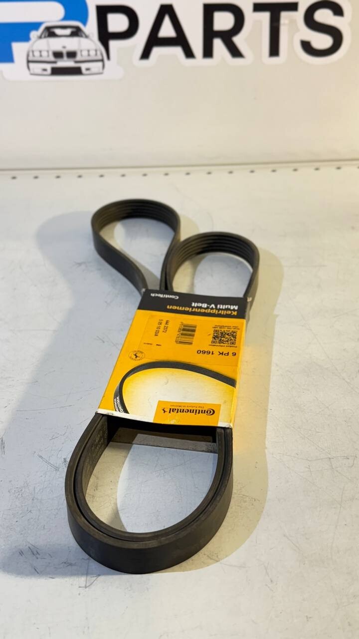 BMW E36, E34 Ribbed V-Belt 6PK1660 Continental 11281247284