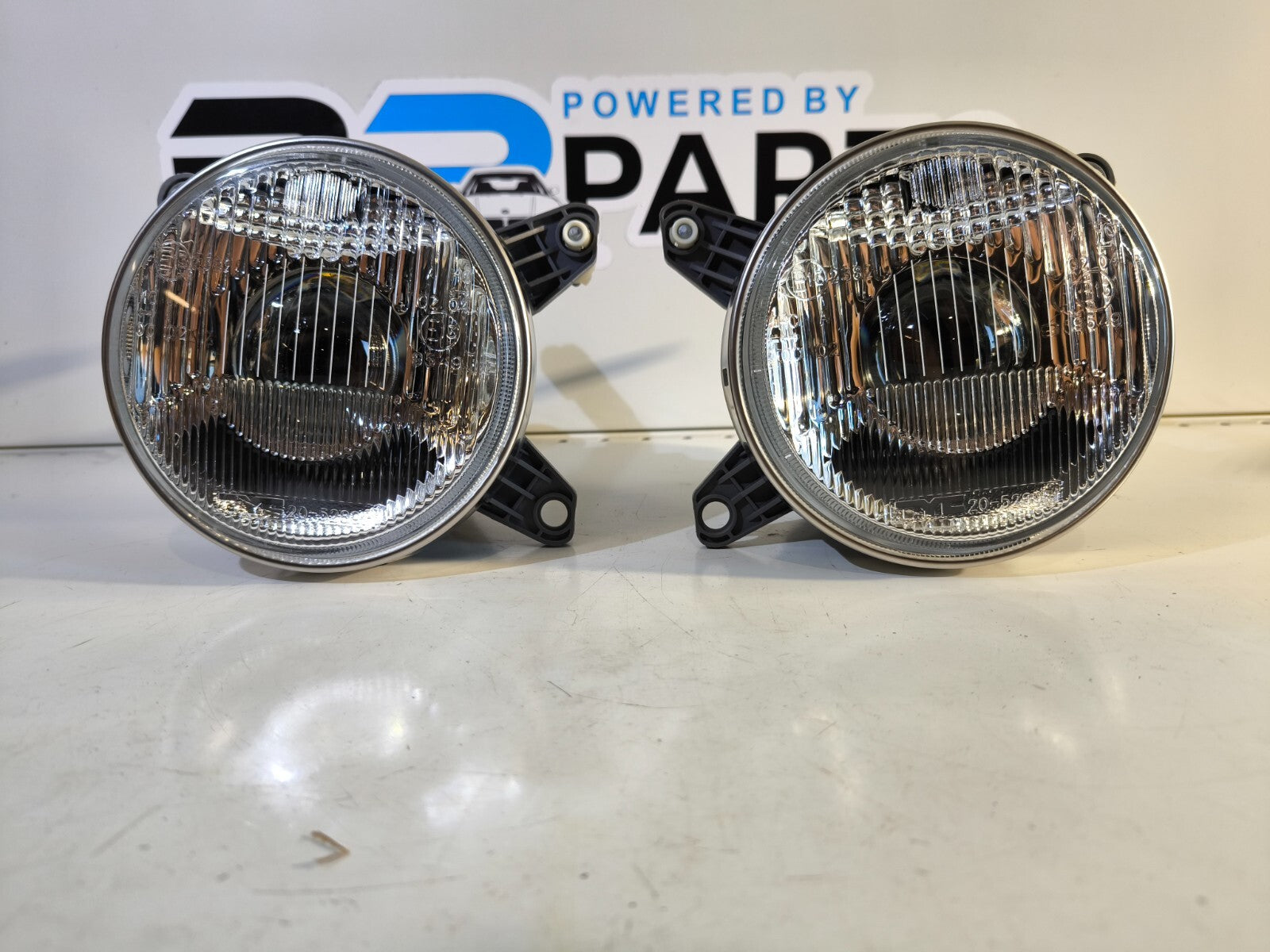 BMW E34 Lamp Lens Left And Right 63121390275, 63121390276