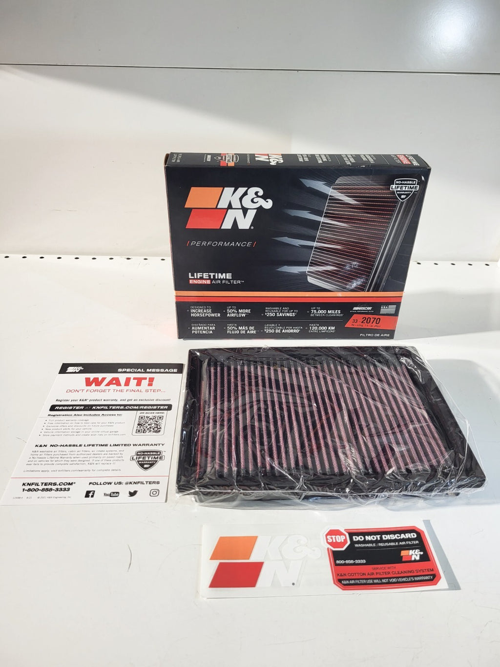 BMW E36 KN Airfilter 13721730449