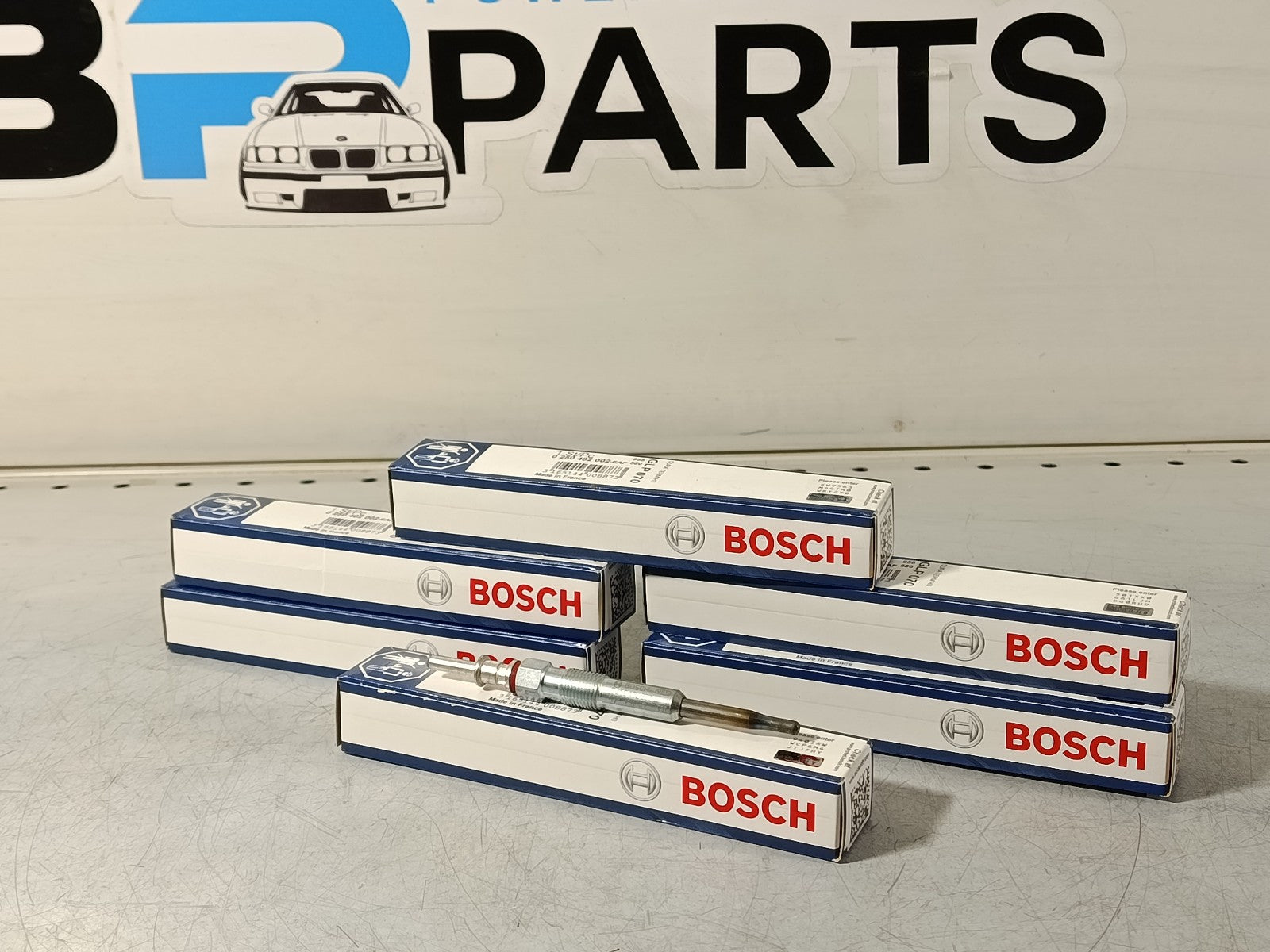 BMW Glow plug 12237786869 BOSCH 0 250 402 002 6pc