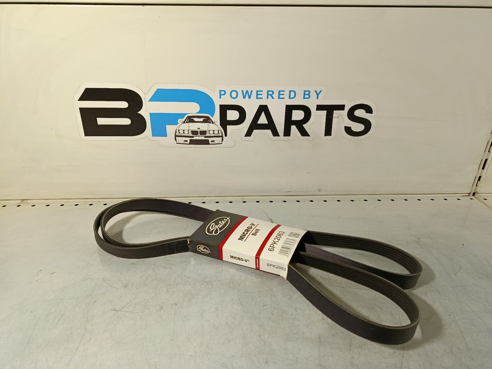 BMW Ribbed v-belt 11287792059 6PK2063 GATES