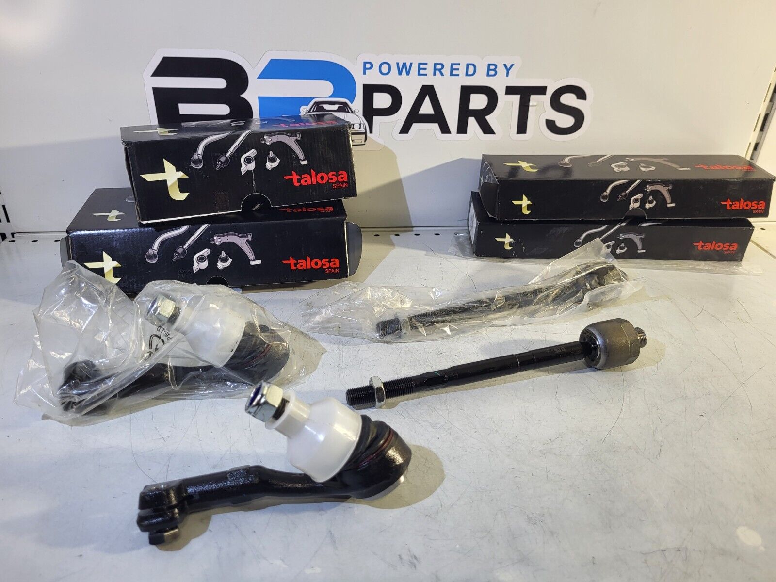 Set of BMW 1 series E81 Ball joints and Tie rods - Steering linkage/tie rods