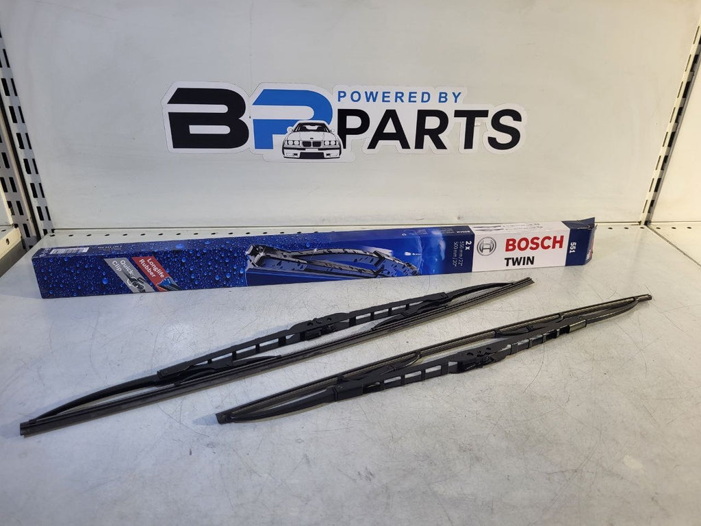 Bosch 3397118422 Wiper Blades Set 550/500mm BMW 61610443590 61610421840 Front
