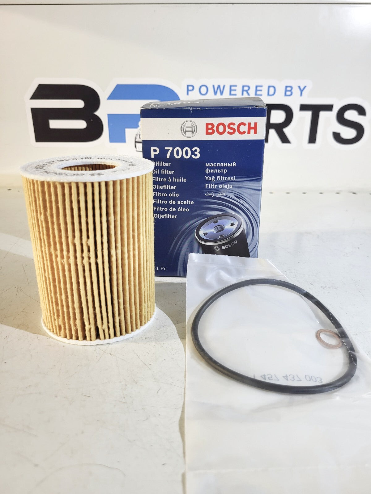 BMW E36 E46 E39 E60 E38 Set oil-filter BOSCH 11427512300 1457437003