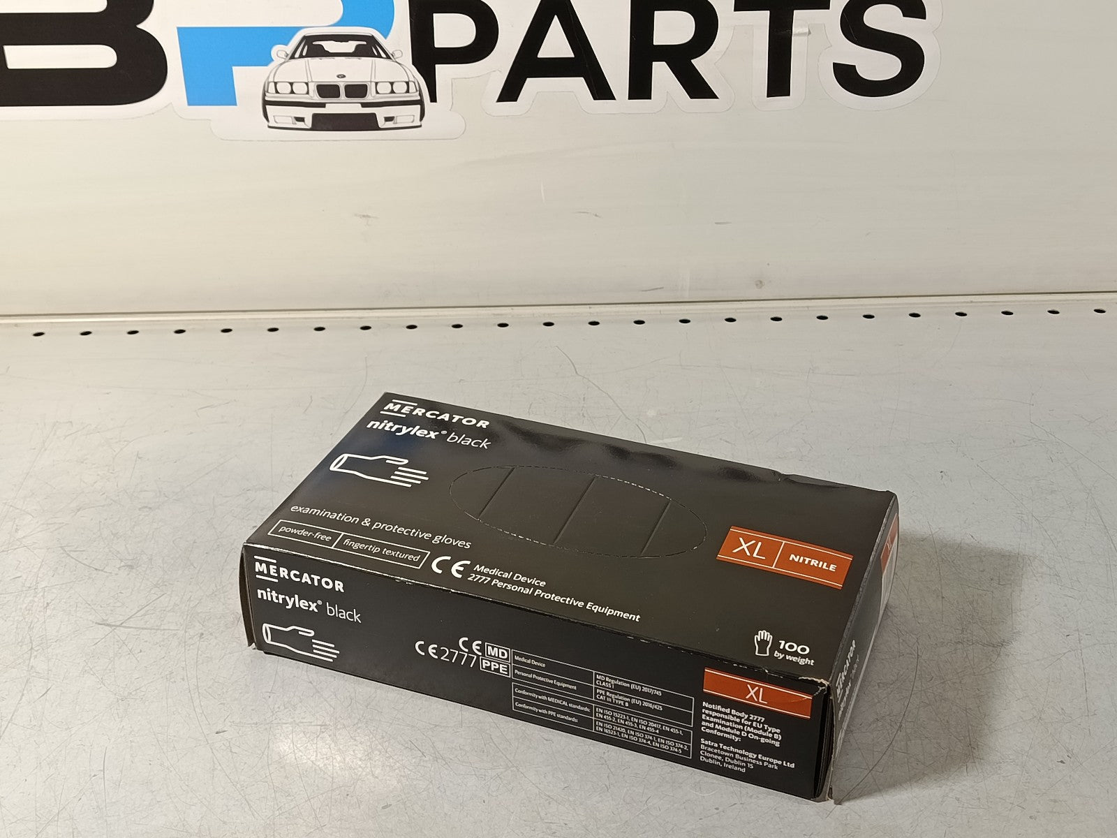 MERCATOR car mehanic nitril XL black gloves RD30104005