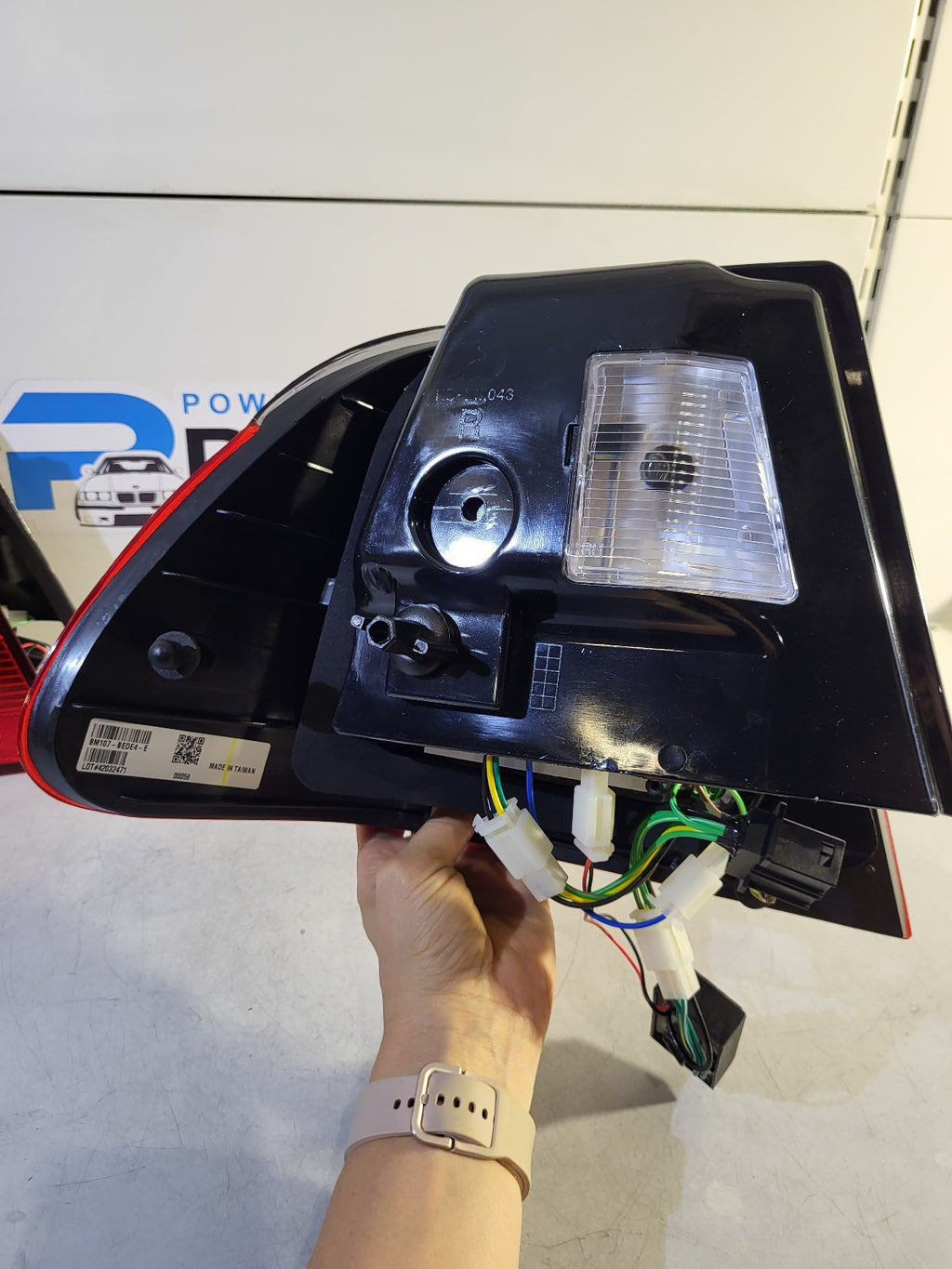 BMW e46 FL sedan Taillights LED red/black with indicator at the top