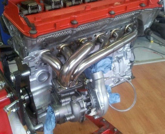 BMW E36 E39 E34 E38 M50 M52 turbo-manifold stainless steel