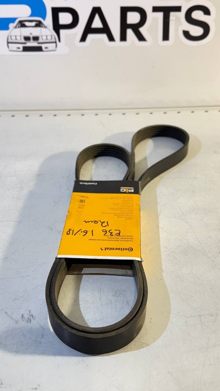 BMW E36, E34 Ribbed V-Belt 6PK1660 Continental 11281247284