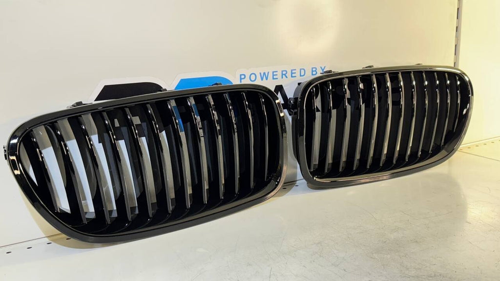 BMW F10 Kidney Set High Gloss Black NSF1011HG 51138054491 51138054492