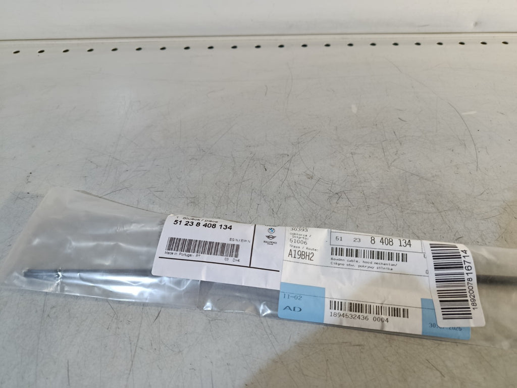 BMW X5 E53 Bowden Cable For Hood 51238408134