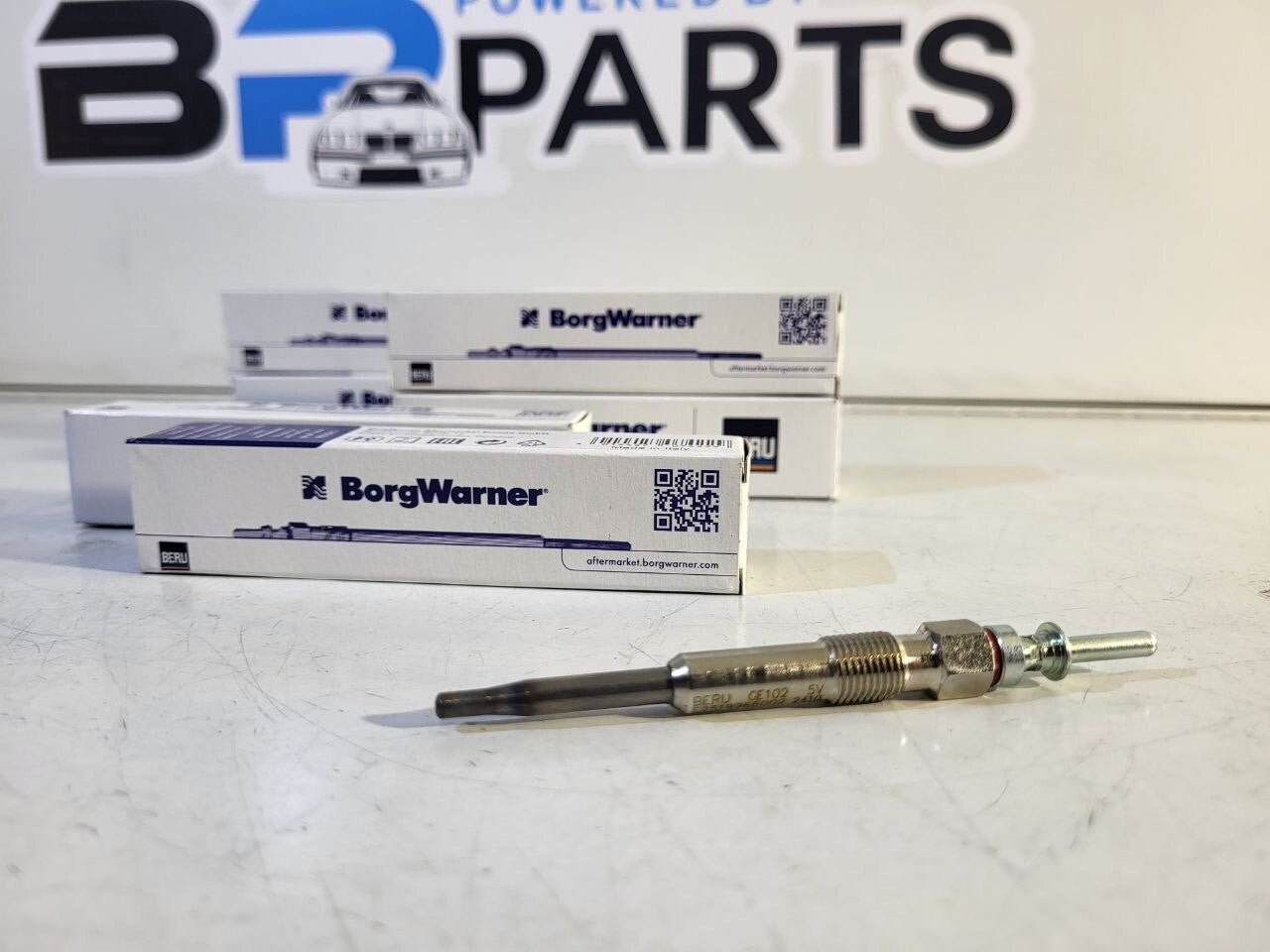BMW E60 E46 E90 E87 X5E53 BorgWarner(BERU) GE102 Glow plug 6 psc SET 12237786869