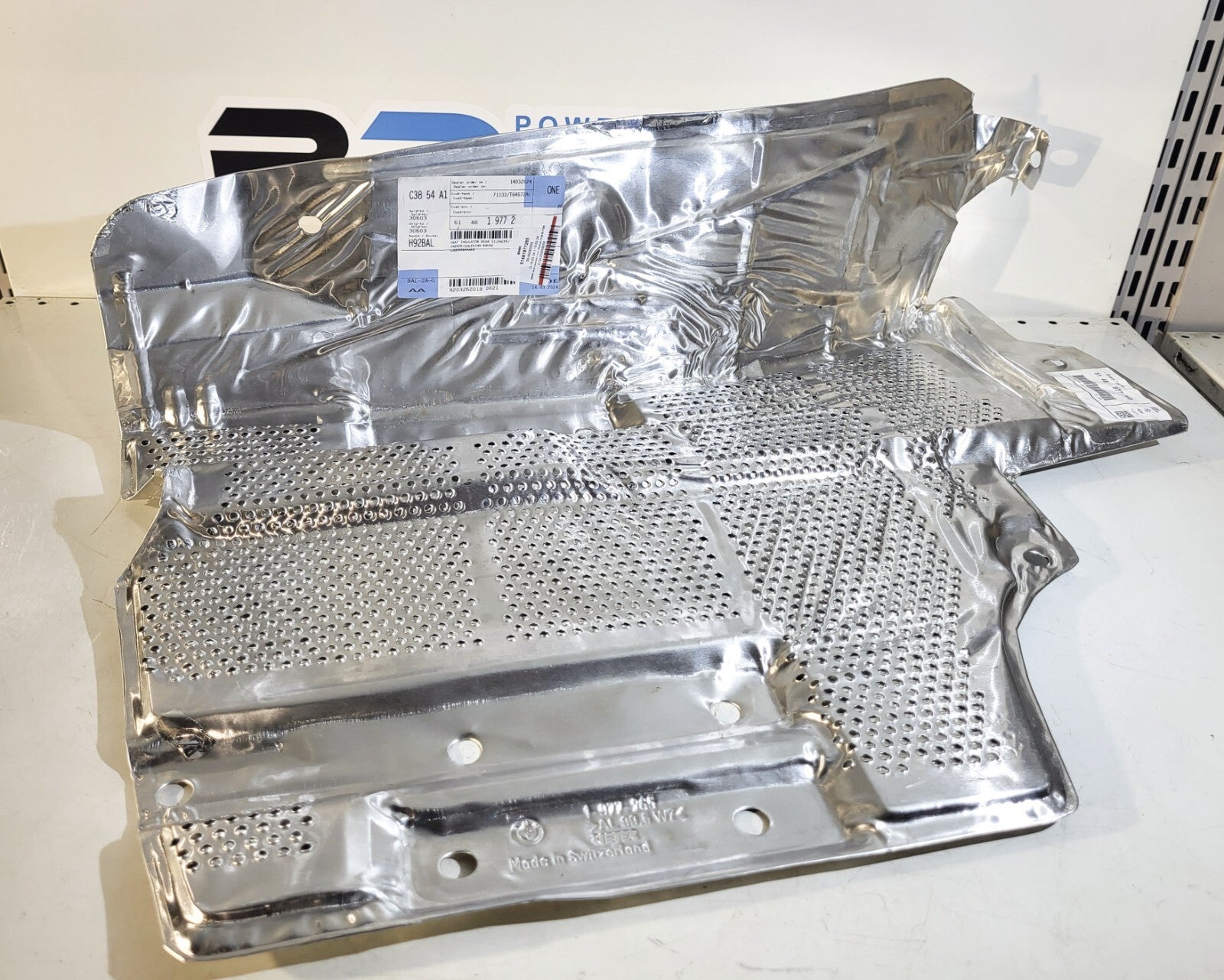 BMW E36 Heat insulator rear silencer 51481977265