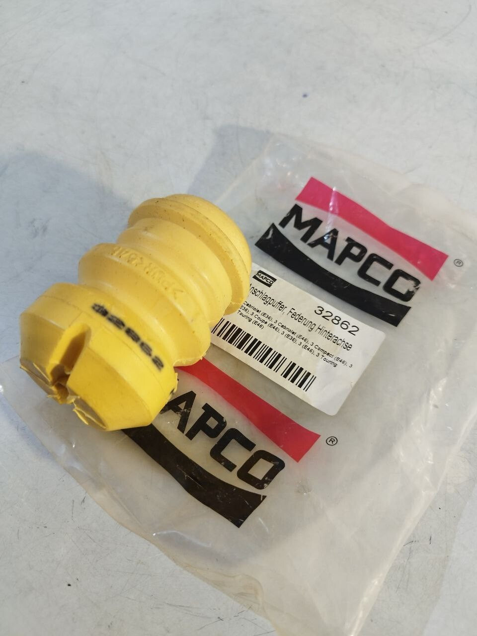 BMW e36/e46 MAPCO 32862 Rubber Buffer, suspension 1pc 3350 2290 348