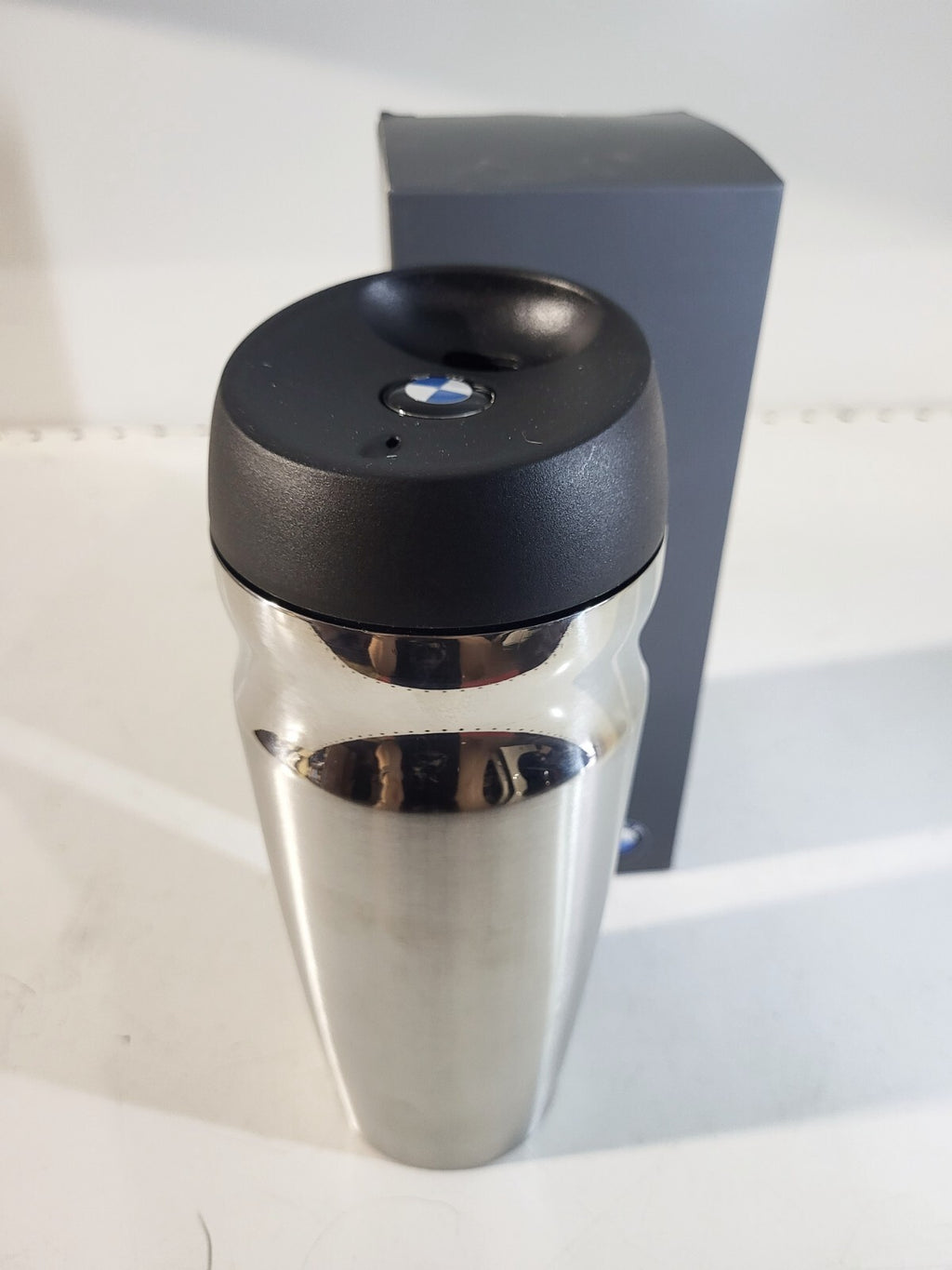 BMW genuine Insulated thermo mug SILVER/BLACK 80562211967