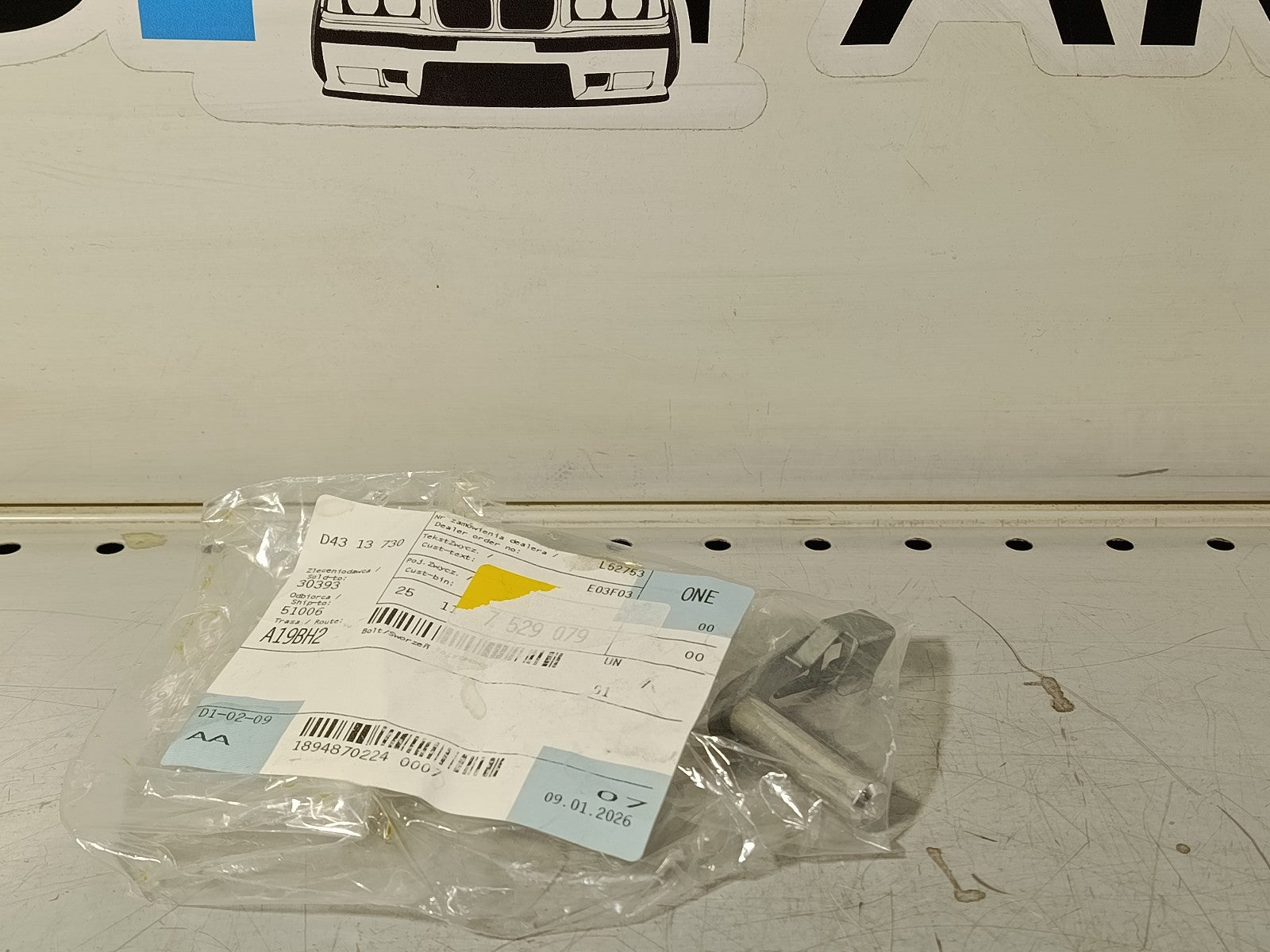 BMW Gear shifting Bolt 25117529079