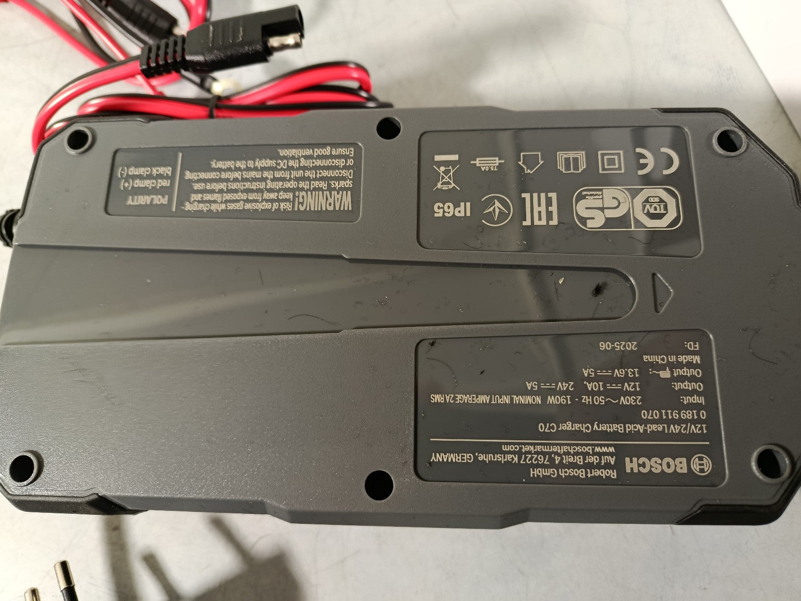 BOSCH Battery charger C70 28,8V 10A 0 189 911 070