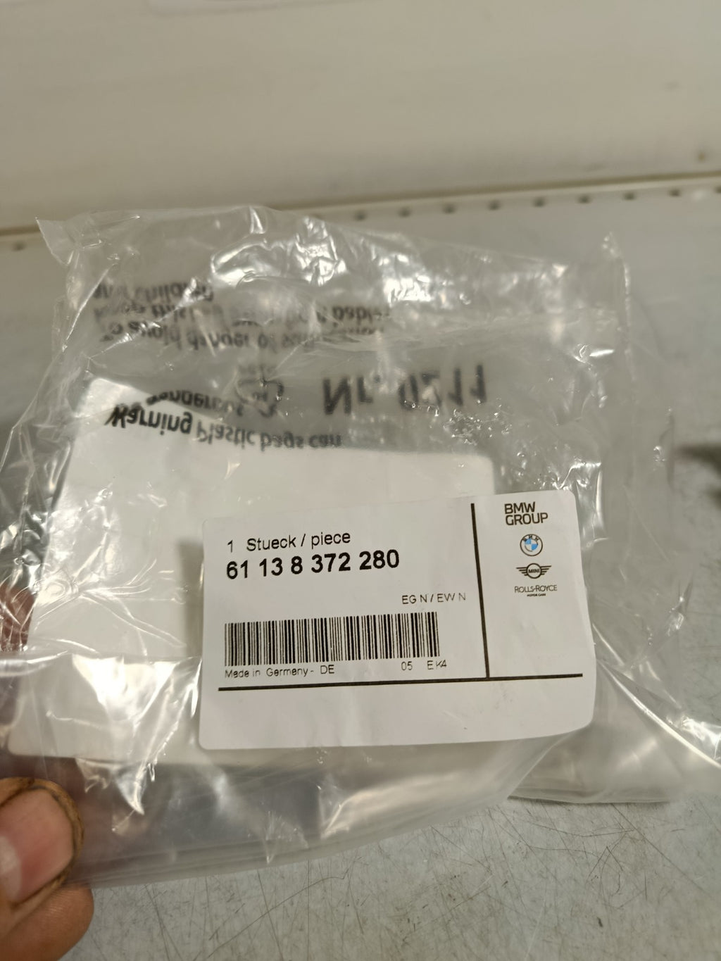 BMW E81 Plug In Connection Bracket 61138372280