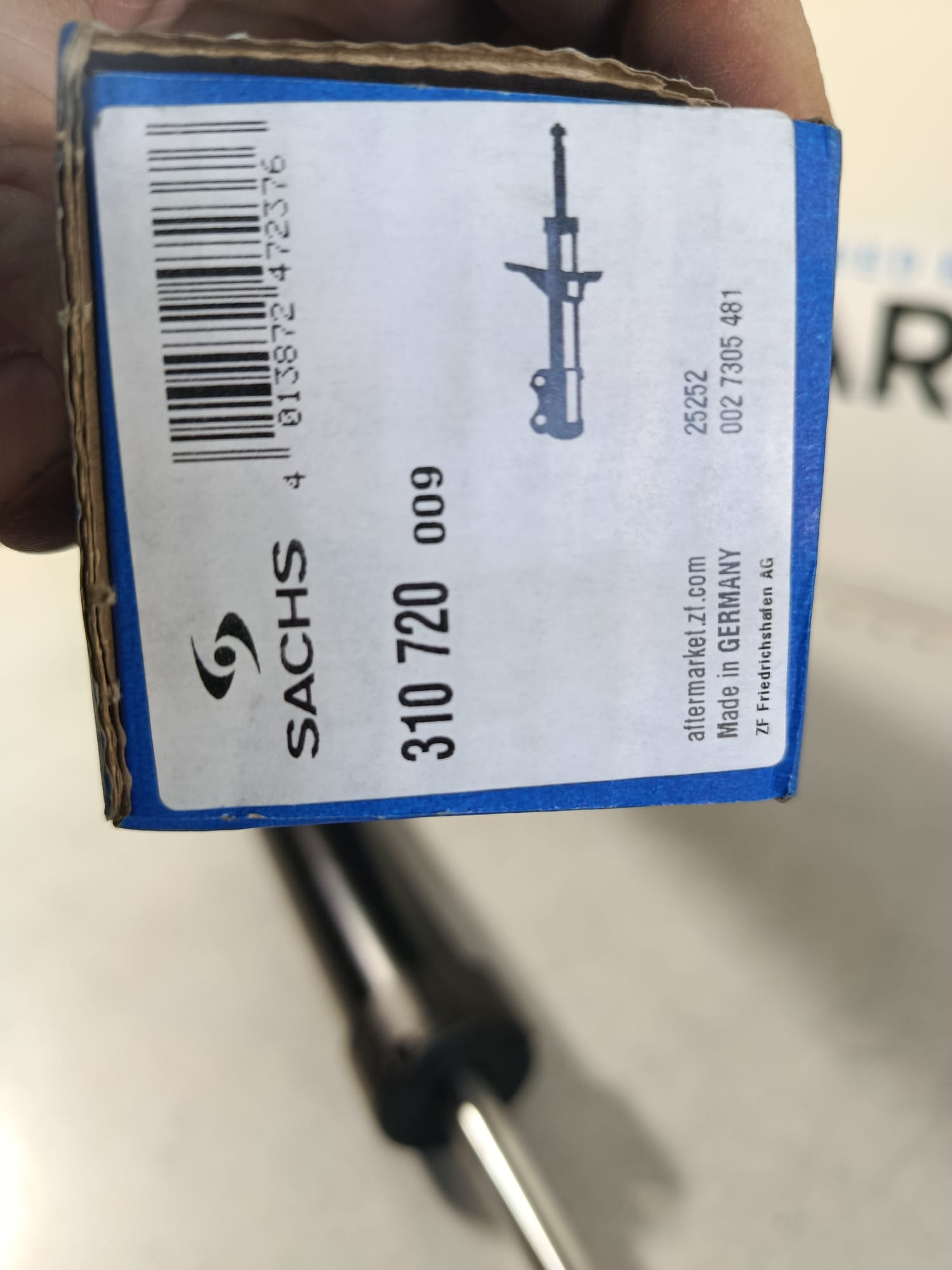 BMW X3 E83 Rear Shock Absorber 33503451402 Sachs 310 720