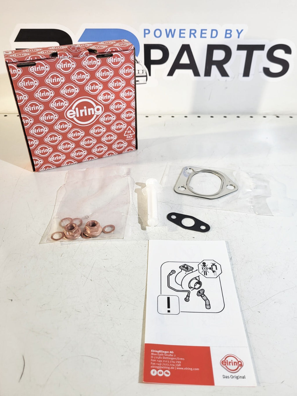 BMW E36 E46 E34 E39 E38 E65 X5E53 Set of Gaskets for the Turbine