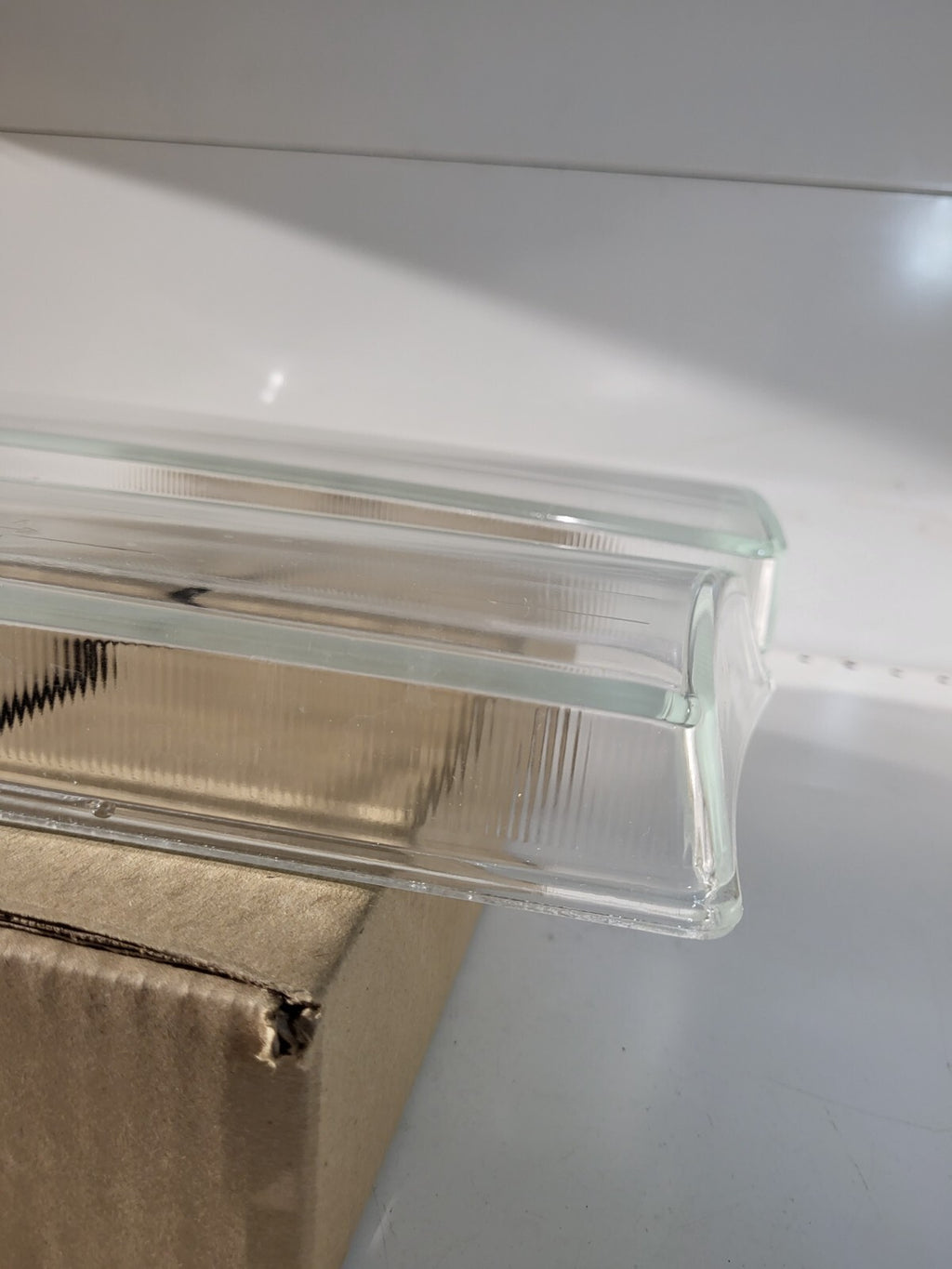 BMW E36 Headlight glass, clear, right, left, set of 2