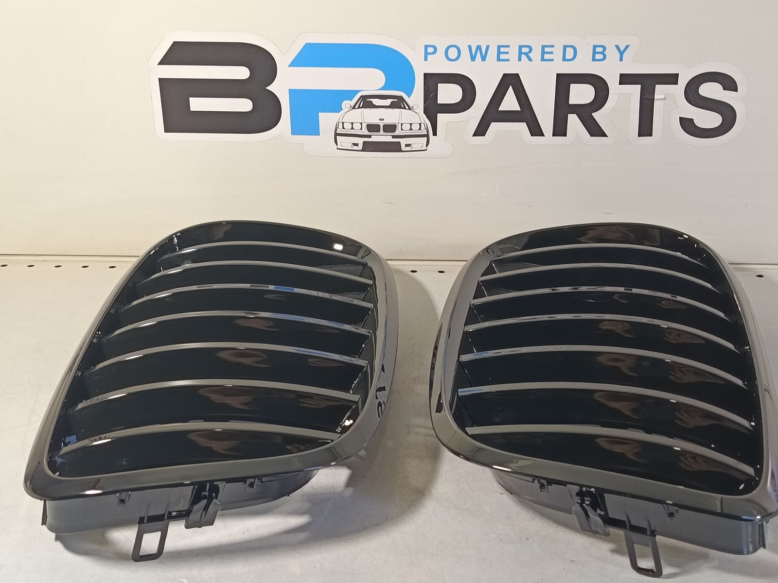 BMW E70 Kidney set high gloss black 51137157687 51137157688 NSX5X6PHG