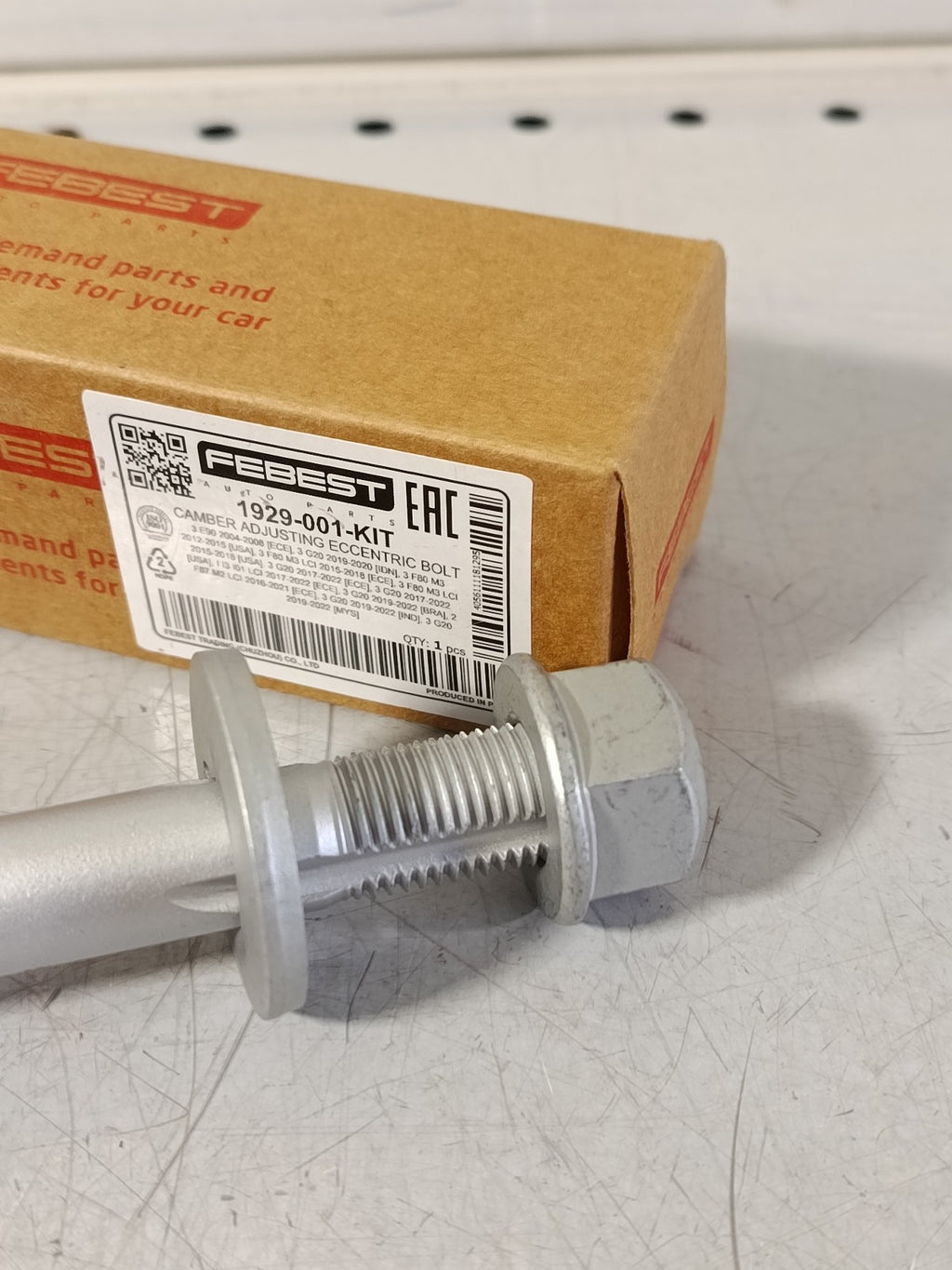 BMW E92 Eccentric bolt set 07146888626 33306786186 FEBEST 1929-001-KIT