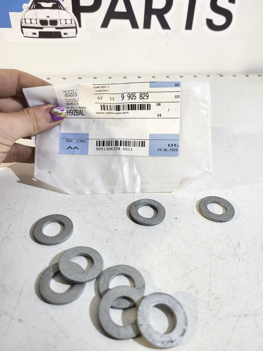 BMW Washer A15 ZNS3 07119905829 1psc