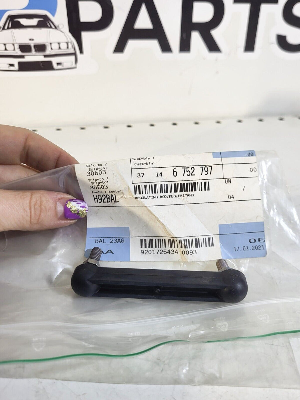 BMW Regulating rod 37146752797