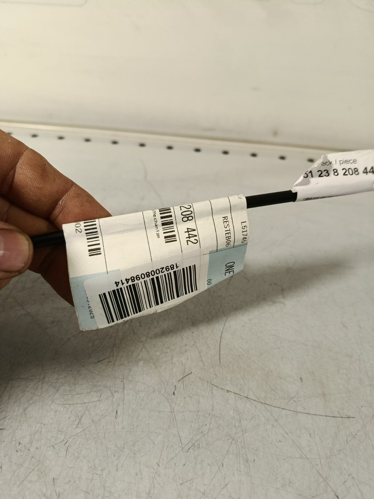 BMW E46 Engine Hood Mechanism Cable 51238208442