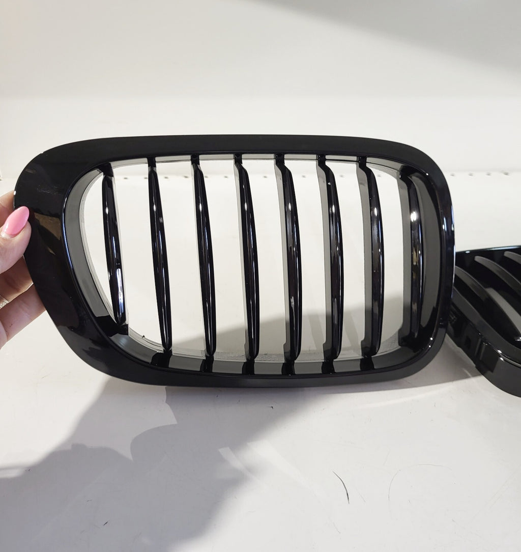 BMW E46 Coupe front grille high gloss black, not oem