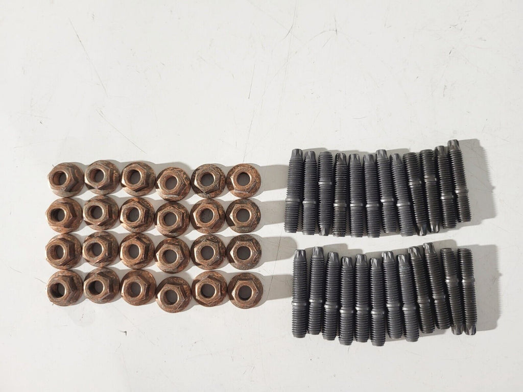 BMW Exhaust manifold ASAstud bolt& hex nut 24pcs M7X39MM 11127593376 11721437202