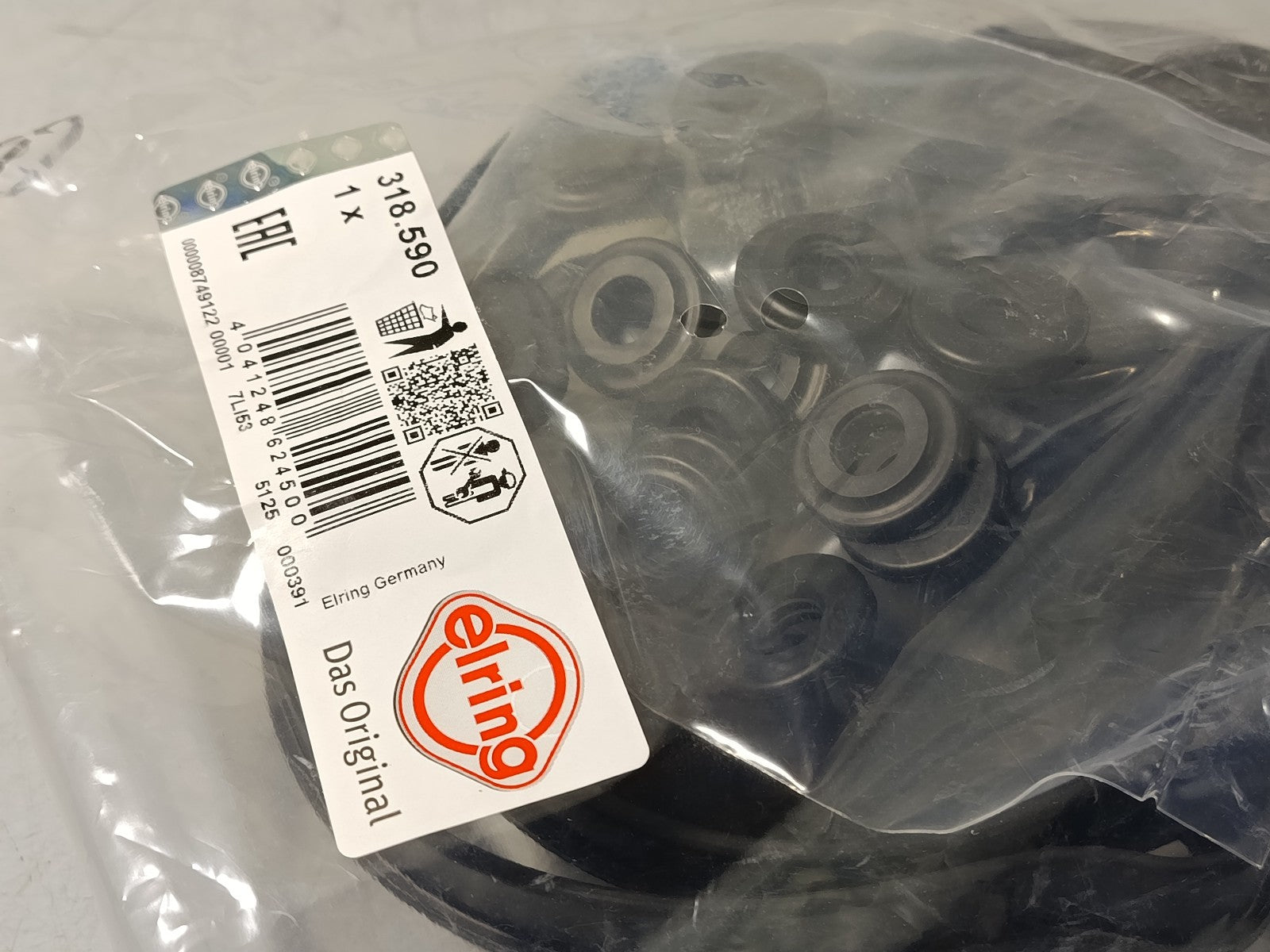BMW e39 e46 M54 Set of profile gaskets 11129070990 ELRING 318.590