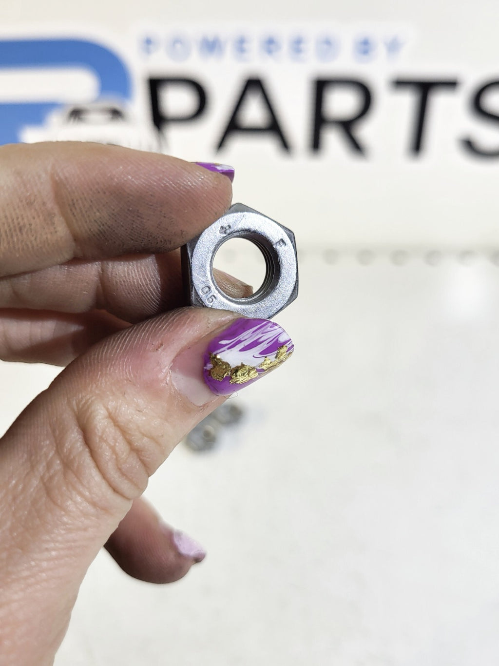 BMW Hex nut M10X1-LH 1psc 07119905857